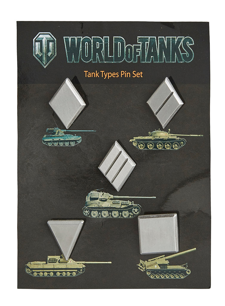 World of Tanks Pin Set Tank Types