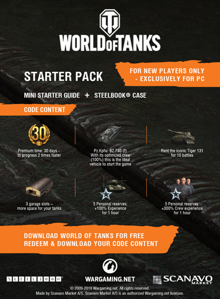 World of Tanks PC Starter Pack