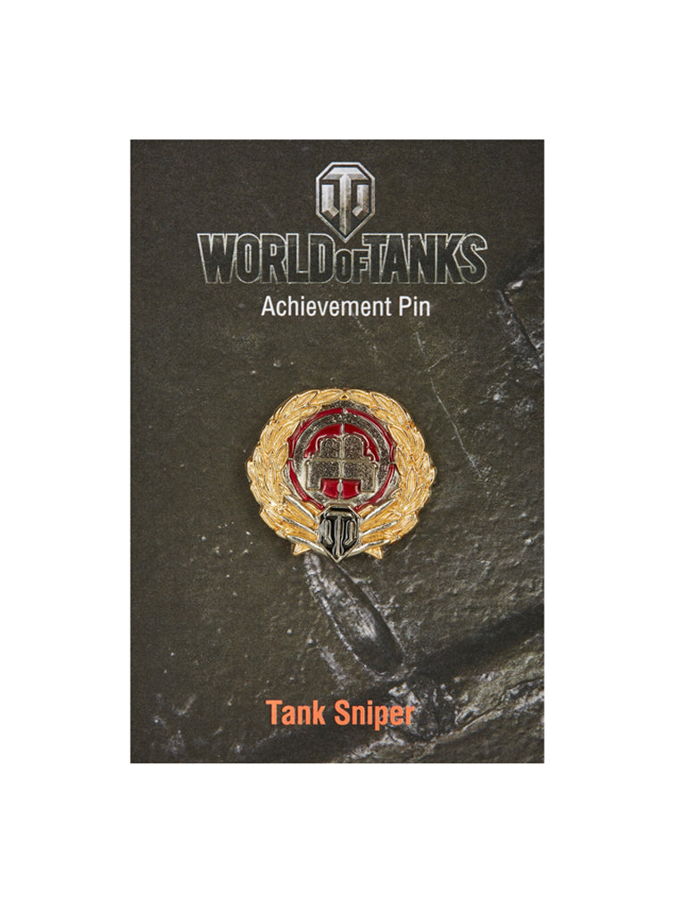 World of Tanks Pin Tank Sniper