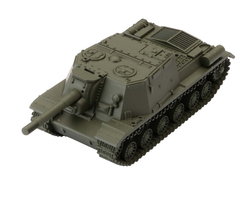 World of Tanks Battlefront U.S.S.R. Tank Platoon (T-70, IS-2, ISU-152) Miniatures Expansion Pack Multi