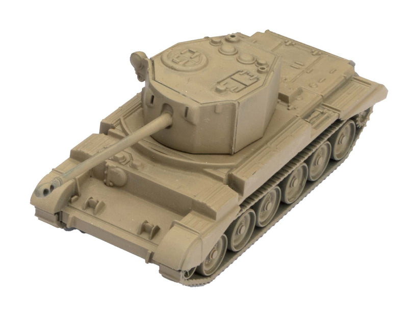 World of Tanks Battlefront U.K. Tank Platoon (Crusader, Sherman VC Firefly, Challenger) Miniatures Expansion Pack Multi