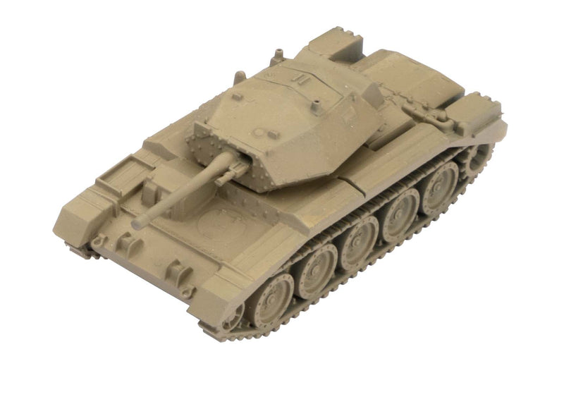 World of Tanks Battlefront U.K. Tank Platoon (Crusader, Sherman VC Firefly, Challenger) Miniatures Expansion Pack Multi